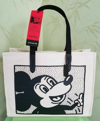 disney mickey mouse x keith haring tote 42