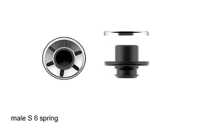Fidlock SNAP Stecker S 6 Feder Magnetschraube Bolzen Stecker-05060