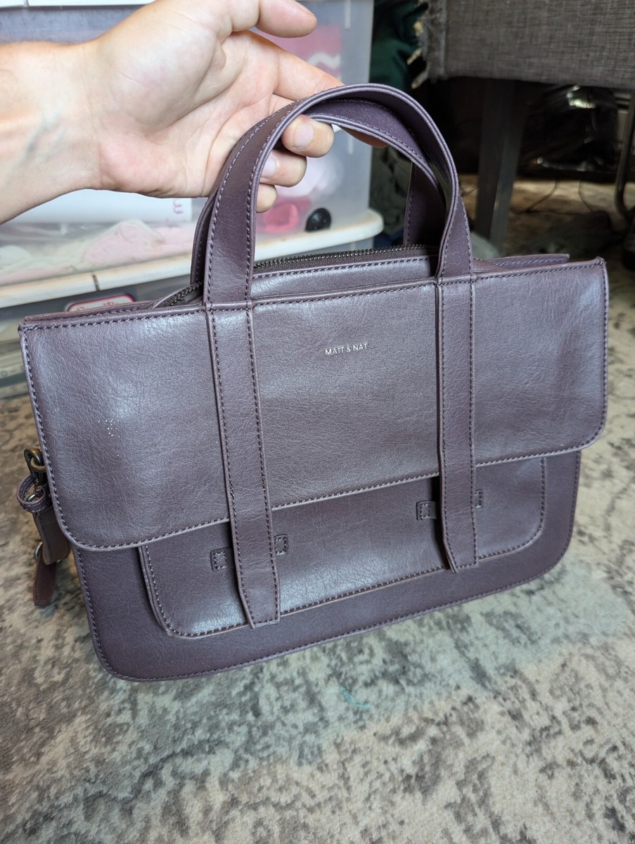 Matt & Nat Vegan Purity Adel Recycled Crossbody Satchel  display picture 3