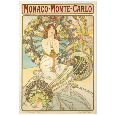 Alfons Mucha, Plakat für Eisenbahngesellschaft Chemin de Fers P.L.M. 11003001037