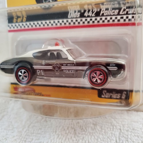 Hot Wheels Collectors HWC Neo-Classics Series OLDS 442 Police Cruiser Oldsmobile - Picture 3 of 12