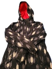 Roxy Womens Ski Jacket, Medium Black, White And Red Colour