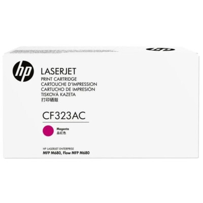 NEW HP CF323AC Laser Printer Toner Cartridge - Magenta OEM SEALED ORIGINAL BOX
