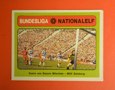 Americana Bundesliga Nationalelf 1978-Fußball München-Duisburg 6:2 Gerd Müller