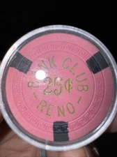 Rare $0.25 Bank Club Casino Chip—Reno Nevada Chip 1942