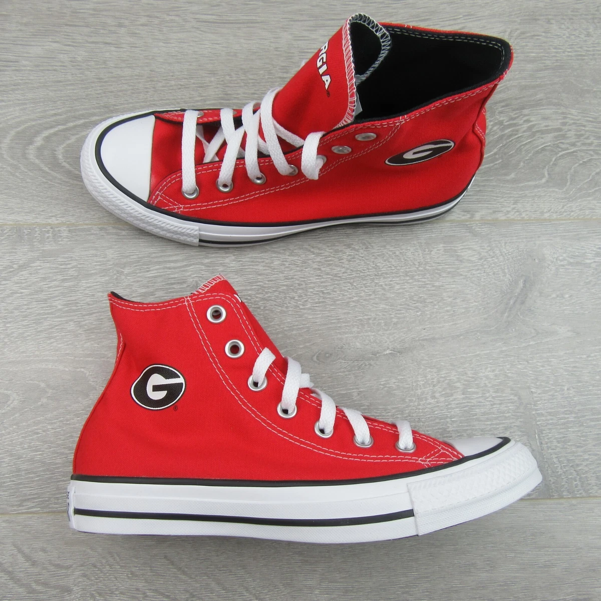 Georgia bulldogs chuck taylors clearance