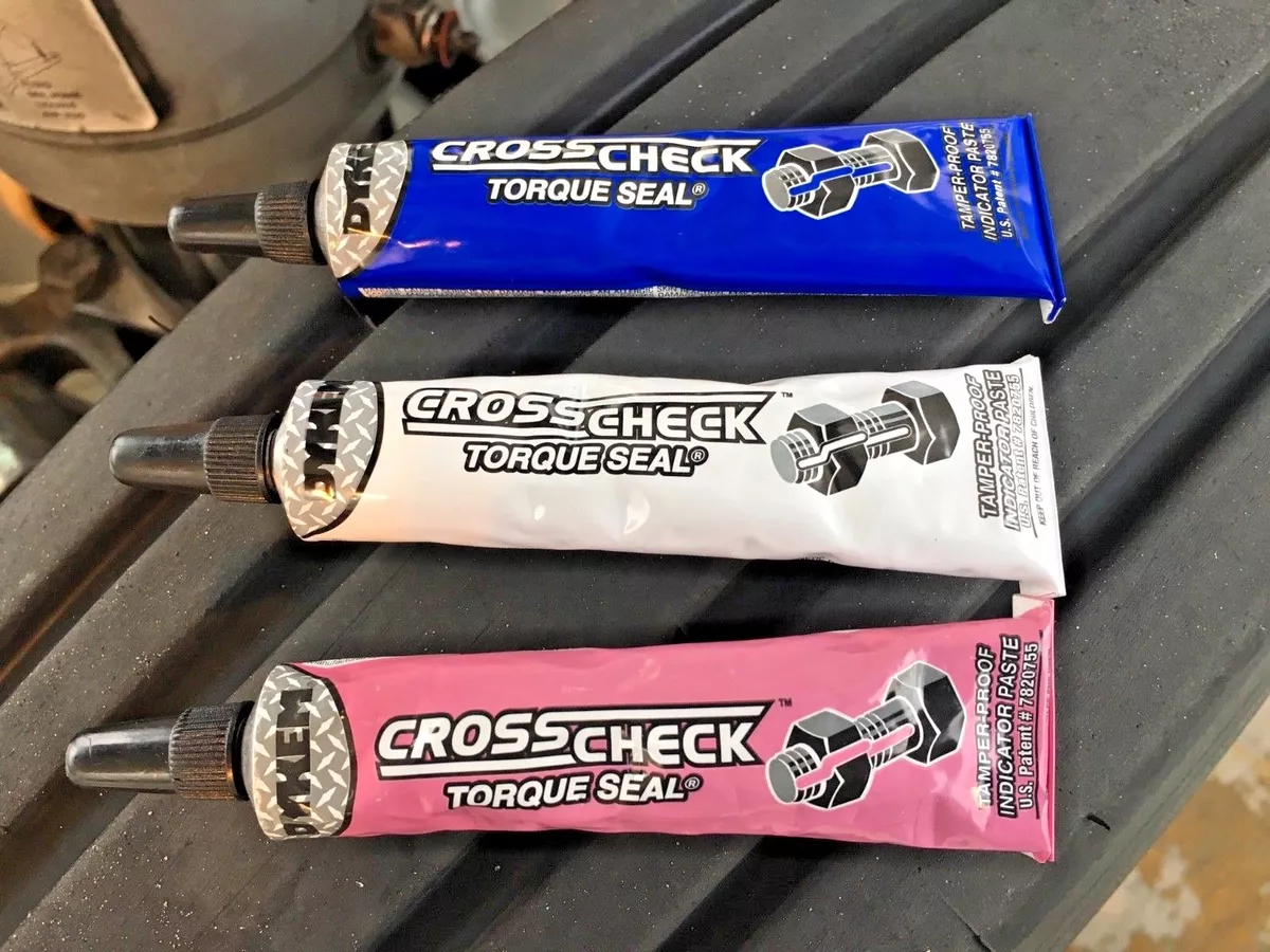 DYKEM CROSS CHECK TORQUE SEAL 3 Pack BLUE, WHITE, PINK, Indication Paste