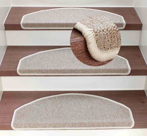 Stufenmatte Treppenmatte Treppenstufenmatte Rambo Halbrund - in 9 Farben - Bild 8 von 11