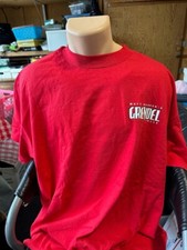 Max Wagner GRENDEL Cycle  T Shirt XL Red 1990s Unworn