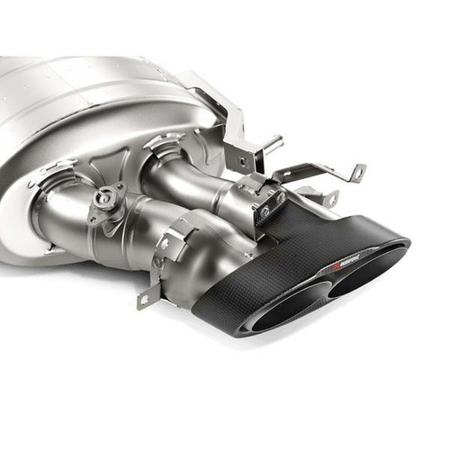 Akrapovic Scarico Sportivo Impianto Audi RS6 Avant C7 4G 2x Carbonio Tubo Finale - Foto 7 di 7