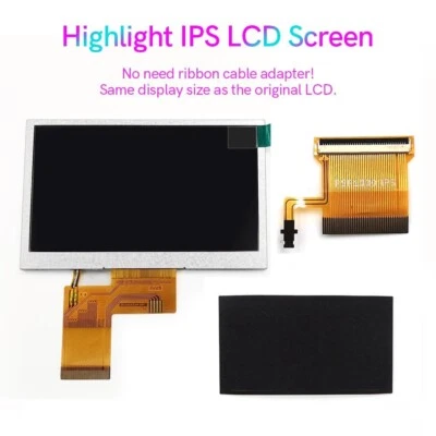 MARKENLOS Hispeedido Replacements LCD IPS Screen High brightness For PSP 1000 Console -NEW