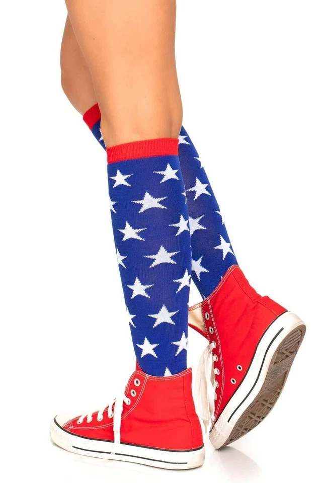 Calcetines hasta la rodilla Americana Foto 2 de 2