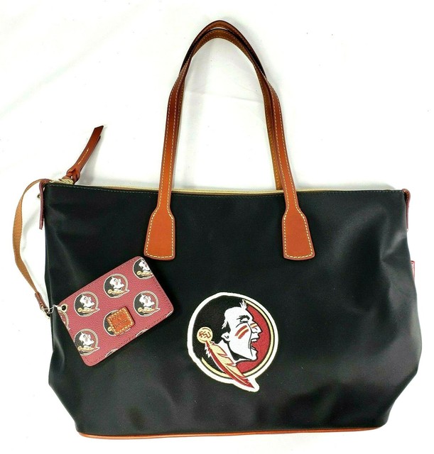 Dooney & Bourke Florida State Seminoles Purse Top Zip Tote and Wallet