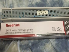 Neodrain 24 Inch Linear Polish Stainless Steel Shower Drain ZA3-24-G03P