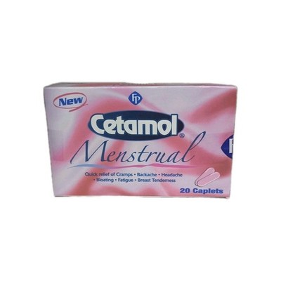 Cetamol Menstrual 20 Caplets
