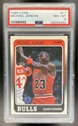 1988-89 Fleer Michael Jordan #17 Bulls PSA 8