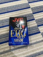 JVC EHG TC-30 VHS-C Camcorder Tape Hi-Fi Compact Video Cassette