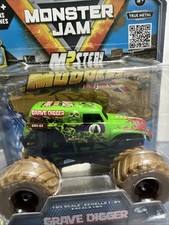 Monster Jam Grave Digger Gd2-03 Mystery Mudder Truck 164 Green Red Flame