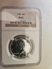 1964 NGC PF67  "SILVER" Kennedy Half Dollar Free Shipping. Reduced 4/15/26