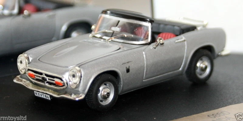 VITESSE 1/43 - 086D HONDA S800 1966 SILVER - Image 2 of 3