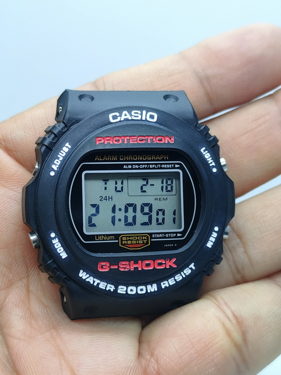 Vintage Casio G Shock DW-5700C-1 SCREWBACK 901 Mod (1987 Vintage Casio G Shock DW-5700C-1 SCREWBACK 901 Mod (1987