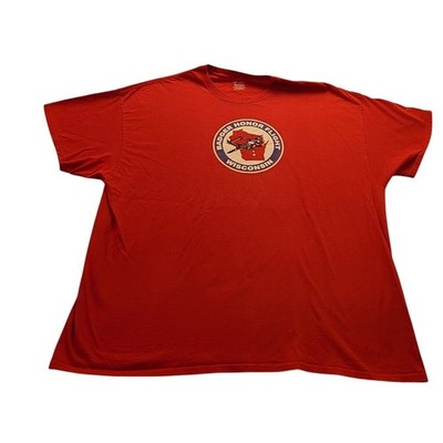 Port and Company Badger Honor Flight Wisconsin Red Graphic T-Shirt Men's 3XL