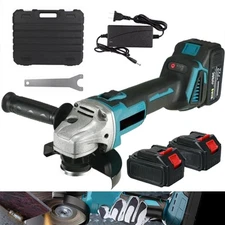Cordless 4-1/2 Power Angle Grinder for 21V Max Battery Brushless 8500 RPM US