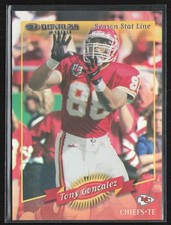 Tony Gonzalez Cards, Rookie Cards and Autographed Memorabilia Guide 10