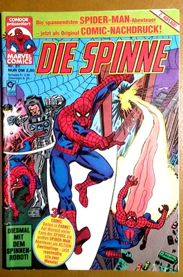 Die Spinne Nr. 21 Condor 2. Auflage Komplett Guter Zustand