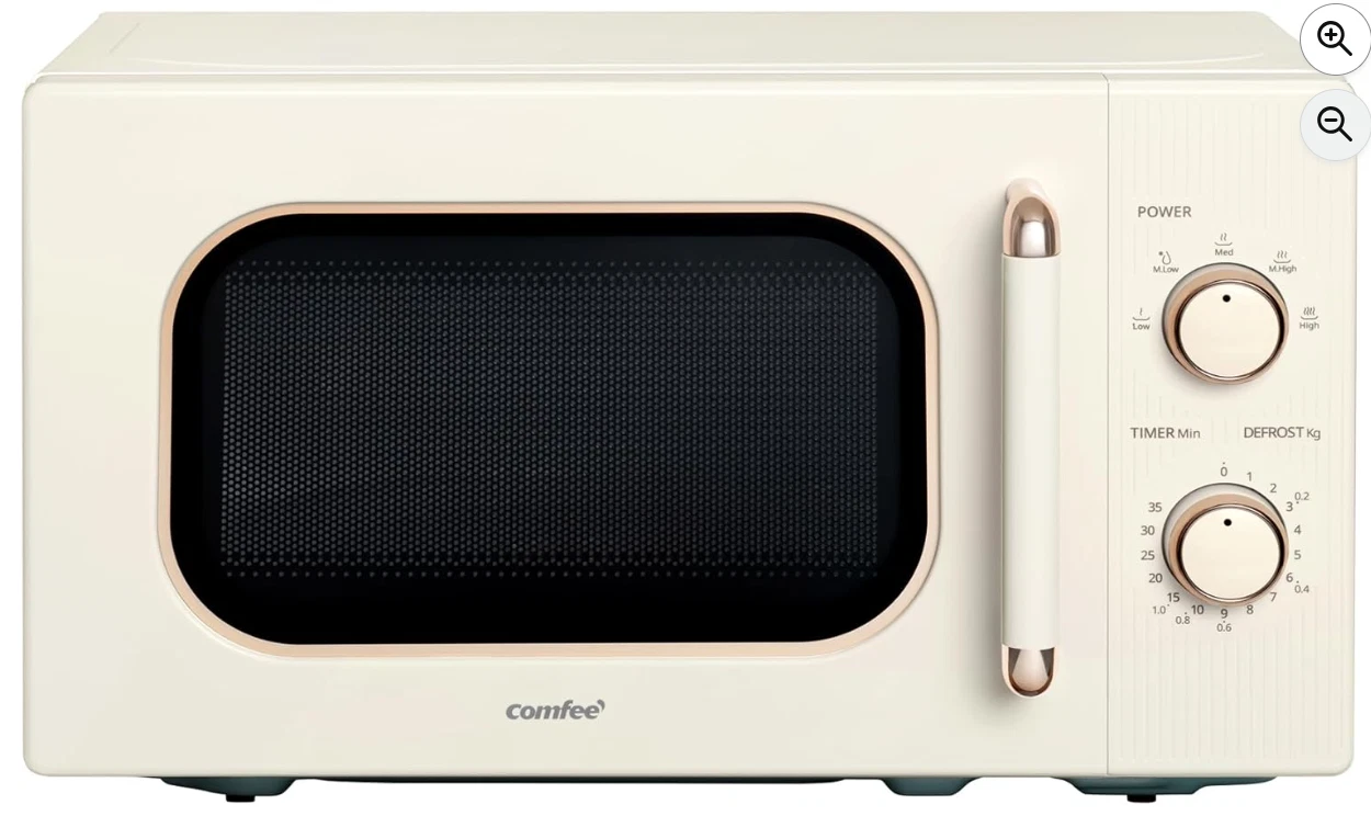 20L 700W Cream Compact Microwave Oven – 5 Power Levels, Defrost Function, Manual
Opens in a new wind