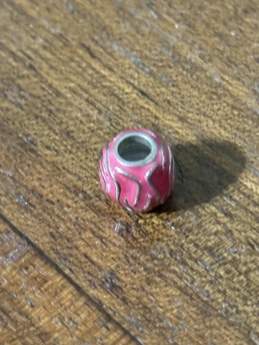 Authentic Pandora #793212C01 Pink Rose in Bloom Charm - Picture 2 of 3