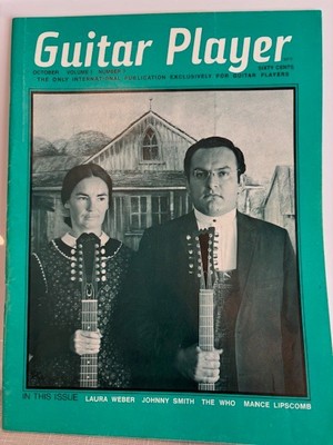 VINTAGE  Guitar Player Magazine - Volume 1 Number 3 - October 1967 - RARE - VG
