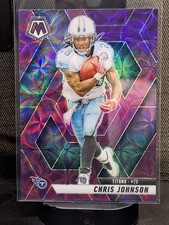 2025 Panini Mosaic - Chris Johnson #224 Purple Scope Prizm