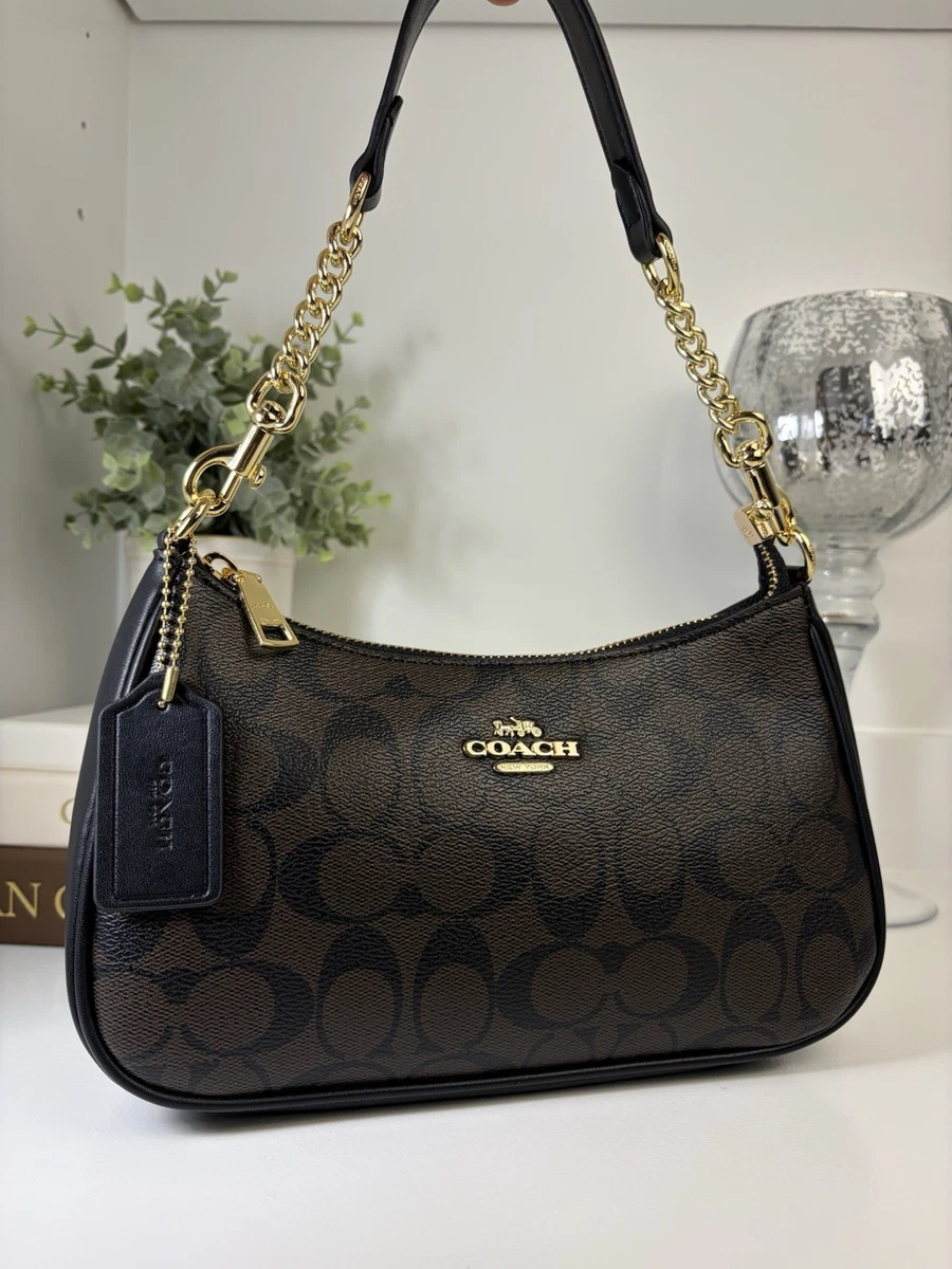 Coach Brown Signature Handbag for sale - eBay