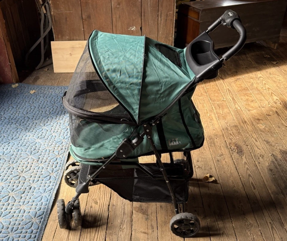 No-Zip Happy Trails Pet Stroller for Cats/Dogs, Zipperless Entry, Easy Fold  EUC - Image 3 of 4