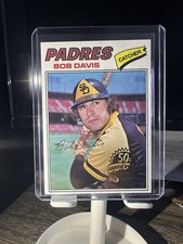 2026 Topps Heritage 50th Anniversary Buyback 1977 Topps #78 Bob Davis Padres