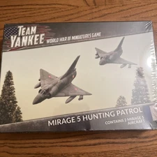 French Mirage 5 Hunting Patrol Aircraft Battlefront World War III Team Yankee