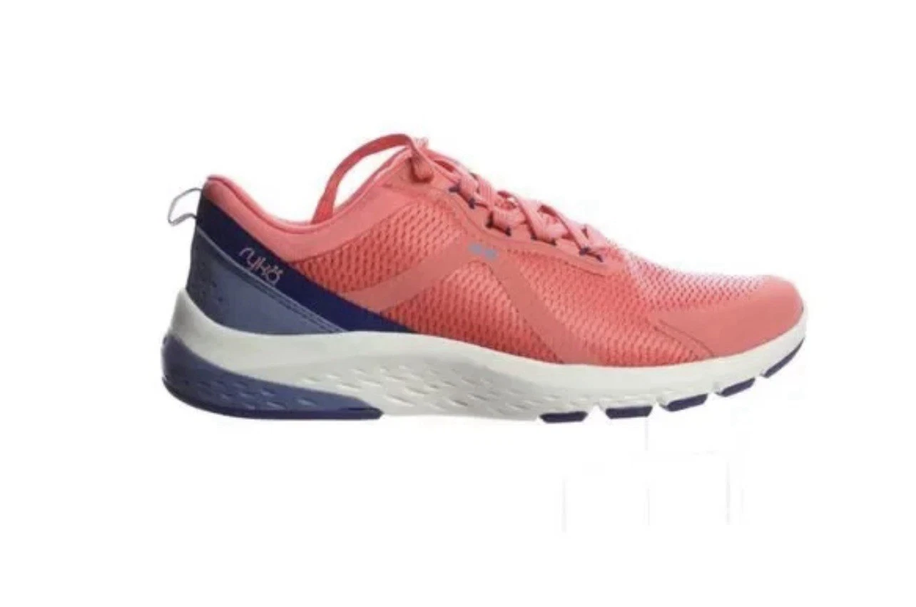 Womens Ryka Energize Sunset Pink Walking Shoes Size 8 1/2