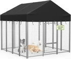 COSHNIBI Outdoor Dog Kennel Roof Cover,Heavy Duty Dog Kennel Replacement