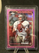 2024 Topps Chrome - Steve Young #178 Pink Refractor
