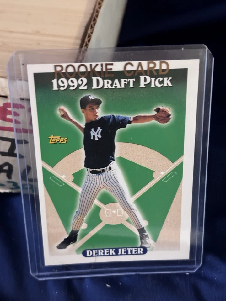 Topps Baseball Series 1 1993 con juego de tarjetas de novato Derek Jeter como nuevo 1-396 tarjetas Foto 2 de 3