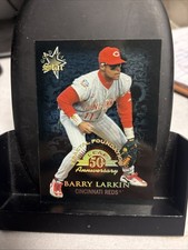 1998 Leaf Fractal Foundation - Gold Leaf Star Barry Larkin #168 /3999