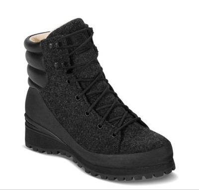The North Face Womens Cryos Hiker Boots Vibram Winter Size 9 Black NWT MSRP $350
