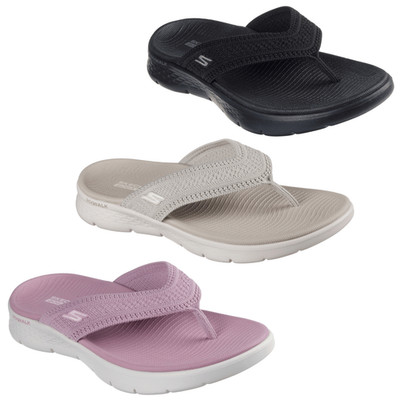 Skechers Go Walk Flex Holly Damen-Flip-Flops
