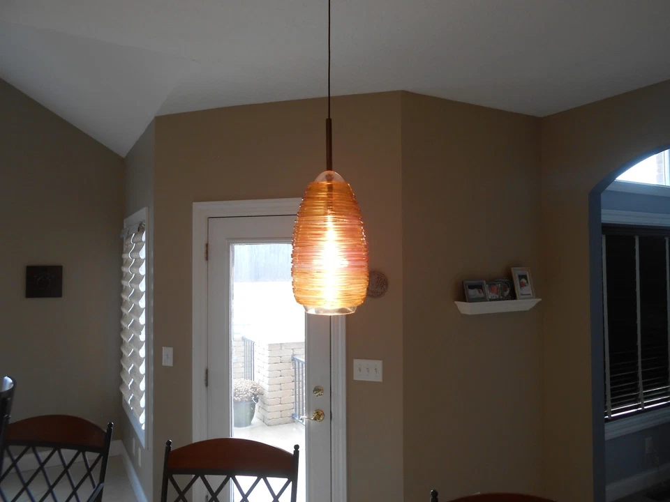 Mini colgante LBL Lighting Vortex - HS235AMBZ1A35MPT Foto 3 de 4