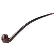 Handmade  Briar Wooden Churchwarden Tobacco Pipe Long Stem Gandalf Smoking Pipe