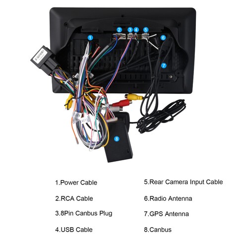 For Ford Transit Custom 2018-2023 Android 13 Car Stereo Radio Carplay GPS 4G+64G - Picture 22 of 23