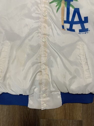 Vintage Chalk Line Fanimation Los Angeles LA Dodgers Jacket Adult Size Large MLB - Picture 6 of 9
