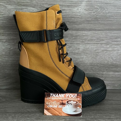 Converse CTAS GR 82 X-HI Dark Soba Black Brown Boot Size 6 Women's NWOB - Picture 3 of 8
