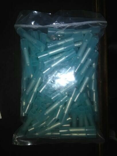 Qty = 1 Pack of 100: Imperial Sealed Butt Connectors Blue P/N